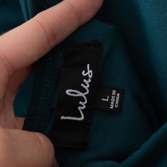 Lulus Air of Romance Halter Gown Maxi Dress in Green - Picture 6 of 6